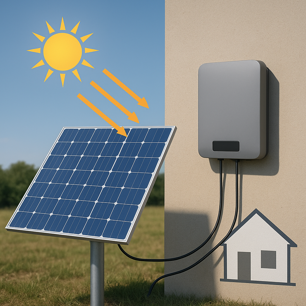 Jak działa panel słoneczny