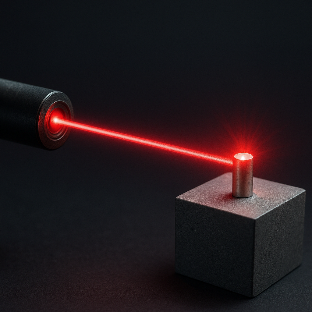 Jak działa promień laserowy