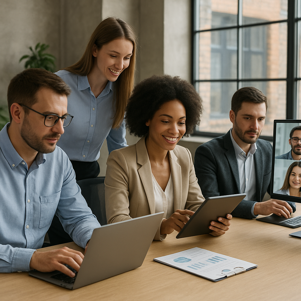 Jak technologia zmienia sposób współpracy w firmach