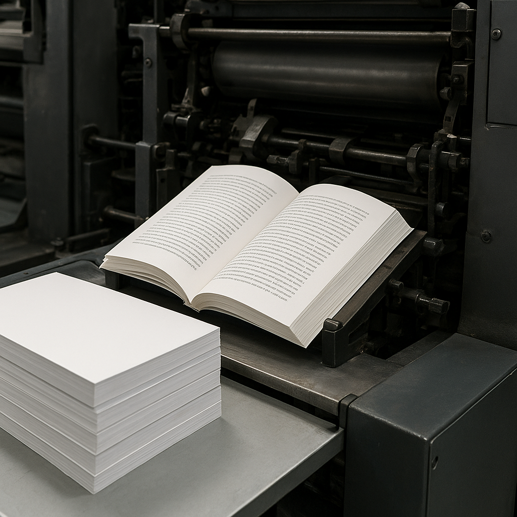 Jak działa druk książek